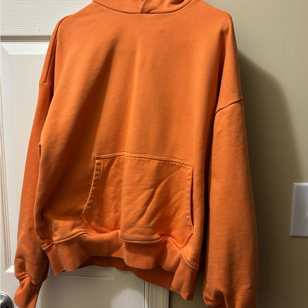 Women’s Burnt Orange Long Sleeve Top Crew Neck Casual Basic Fall Sweater